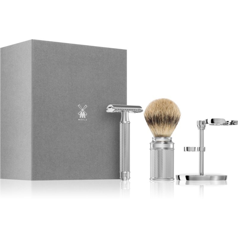 Mühle TRADITIONAL Set Chrome shaving kit