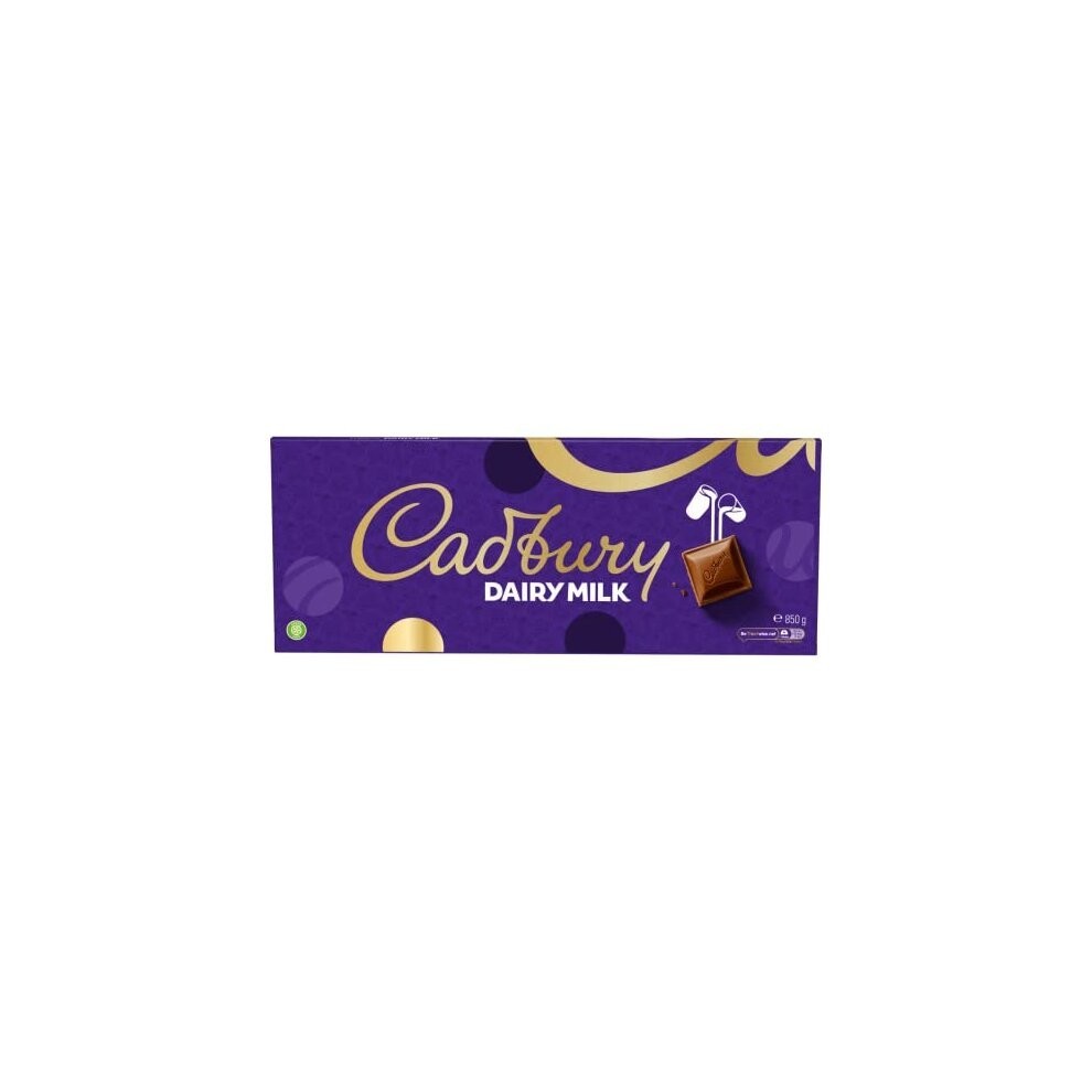 Cadbury Dairy Milk Chocolate Gift Bar, 850 g