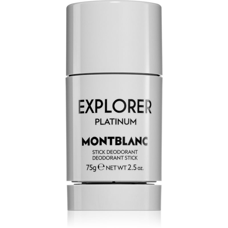 Montblanc Explorer Platinum deodorant in a stick for men 75 g