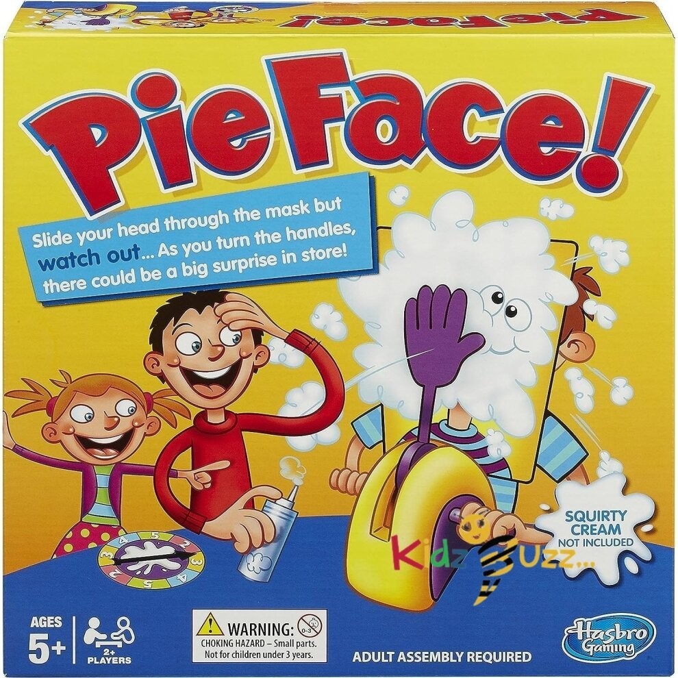 Gaming Pie Face Game For Kids