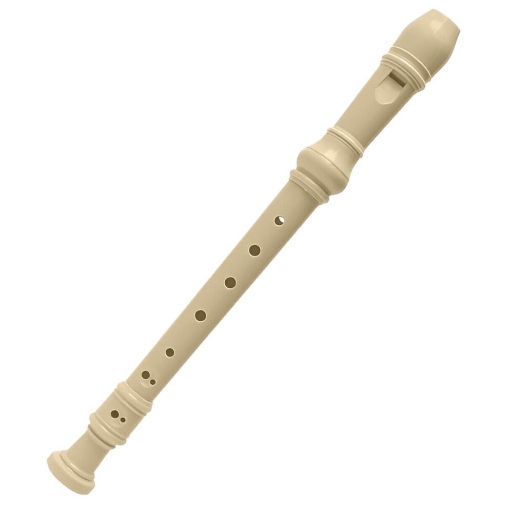 Traditional Recorder Beginner Musical Instrument And Instructions & Cleaning Rod