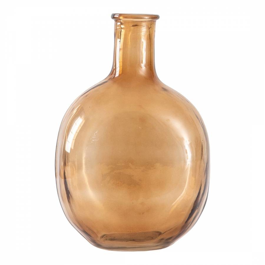 Burwell Bottle Vase Brown