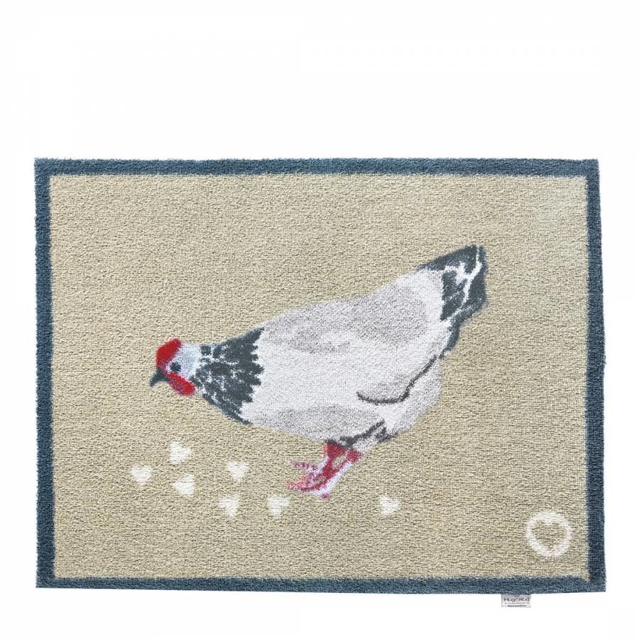 Chicken 65x85cm Doormat
