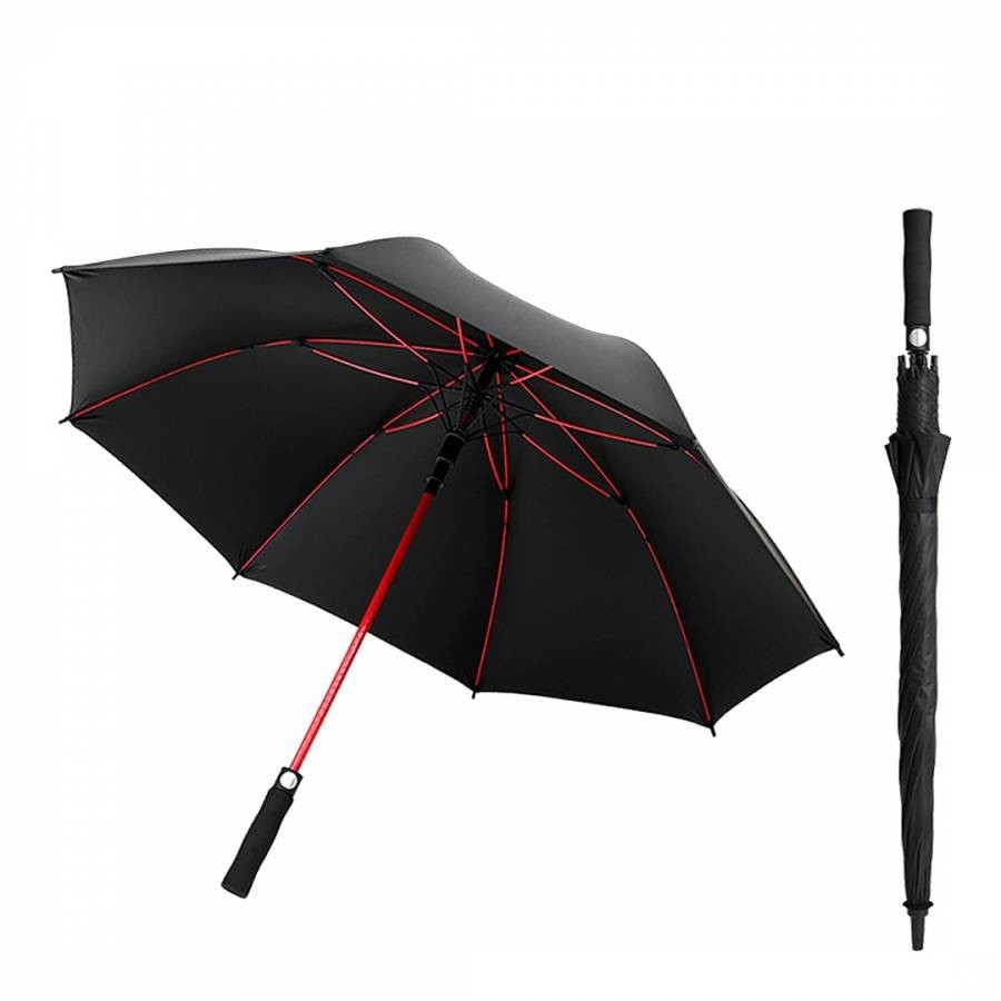 Black Stylish Wind Resistent Golf Umbrella