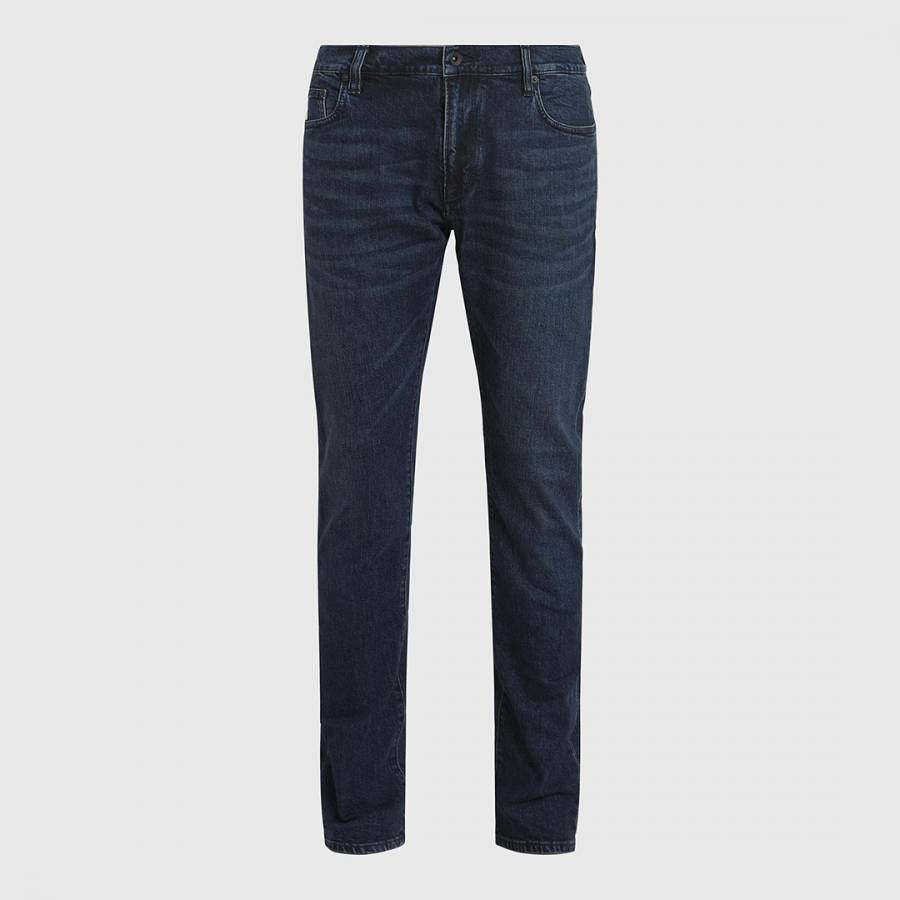 Dark Blue J702 Slim Fit Jeans