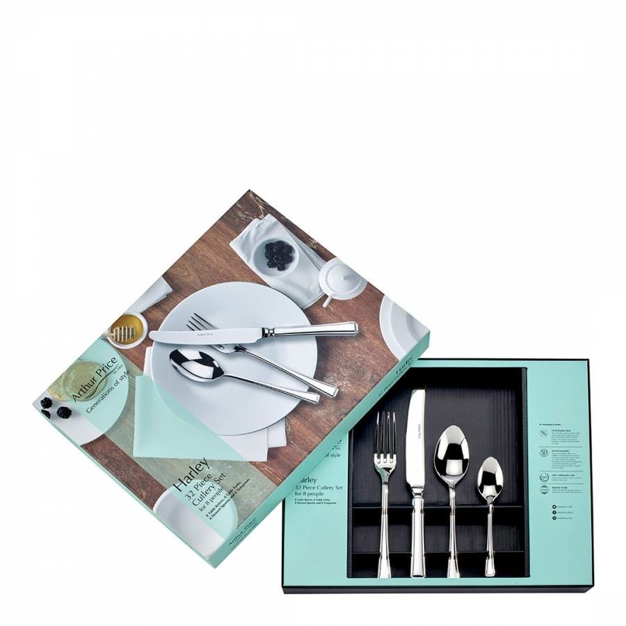 32 Piece Harley Boxed Cutlery Set