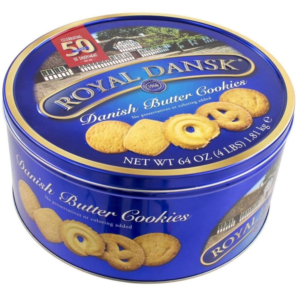 Royal Dansk Danish Butter Cookies 1.81kg Tin