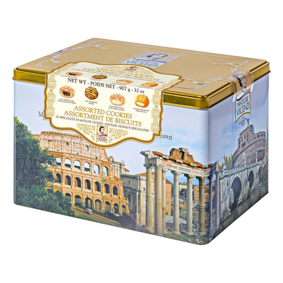 Matilde Vicenzi Venezia Assorted Creme Pastries Biscuits Gift Set 907g