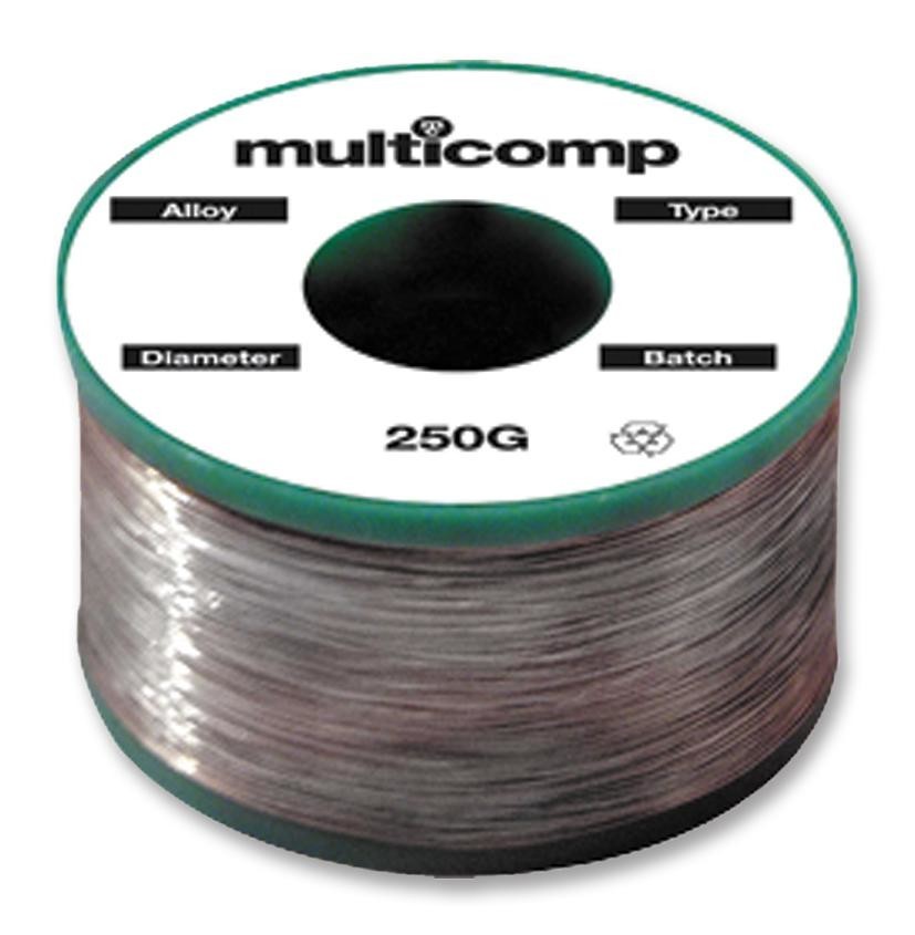 Multicomp 812000 Solder Wire, Lead Free, 0.5mm, 250G