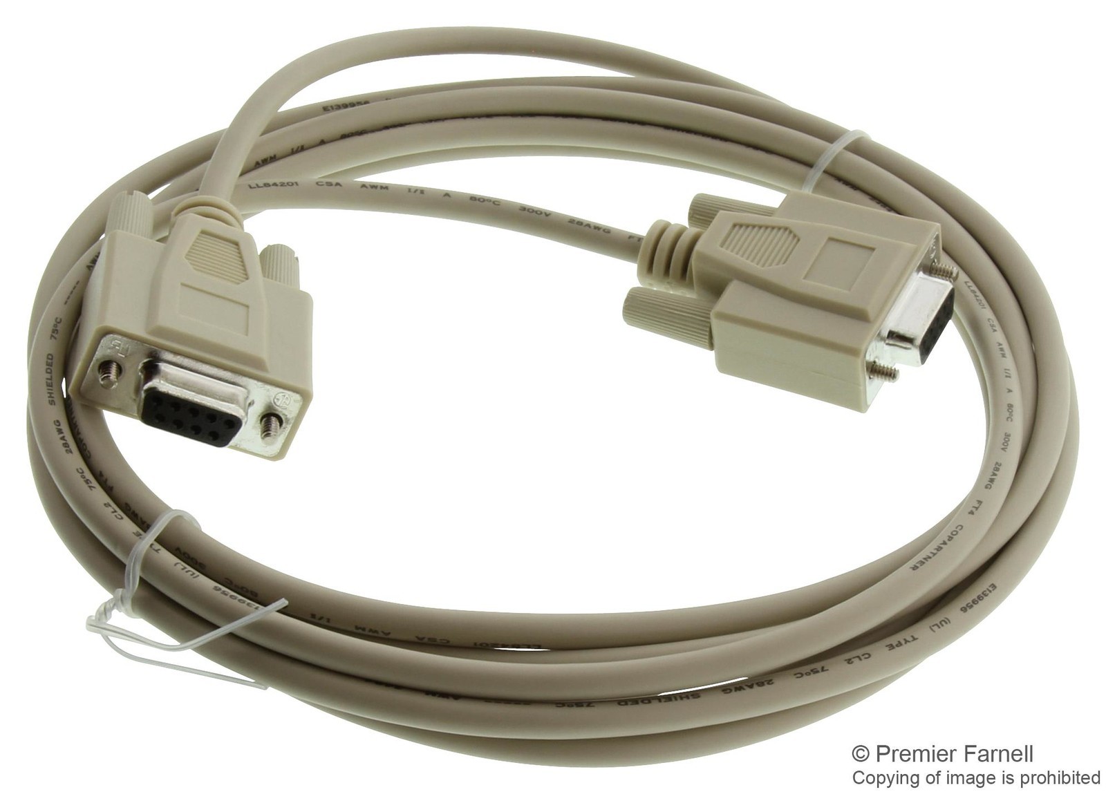 Amp Connectors / Te Connectivity 621850-2 Null Modem Cable Assembly