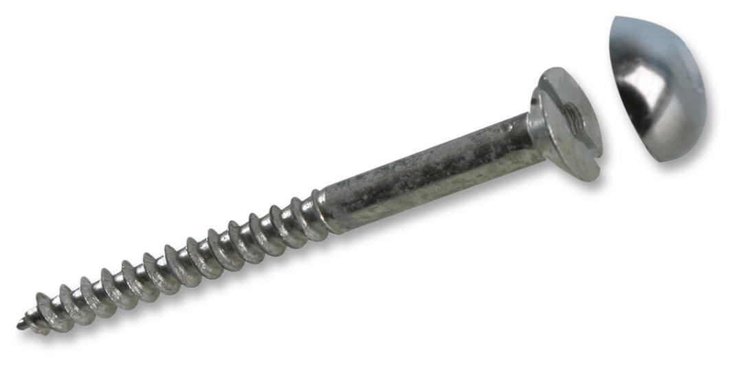 Duratool Ms114Cp Mirror Screws 8X1.1/4, Pk10