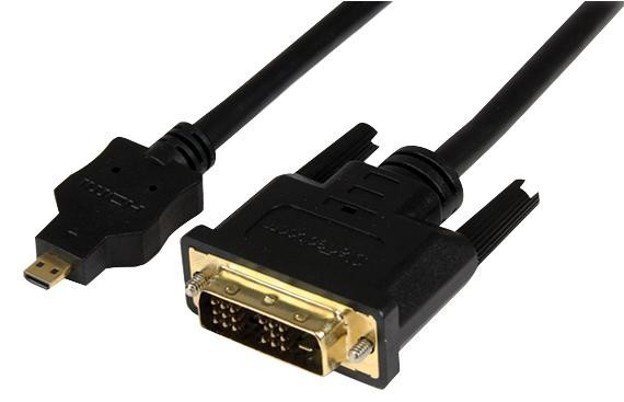 Startech Hdddvimm1M Lead, Micro Hdmi - Dvi-D M/m 1M