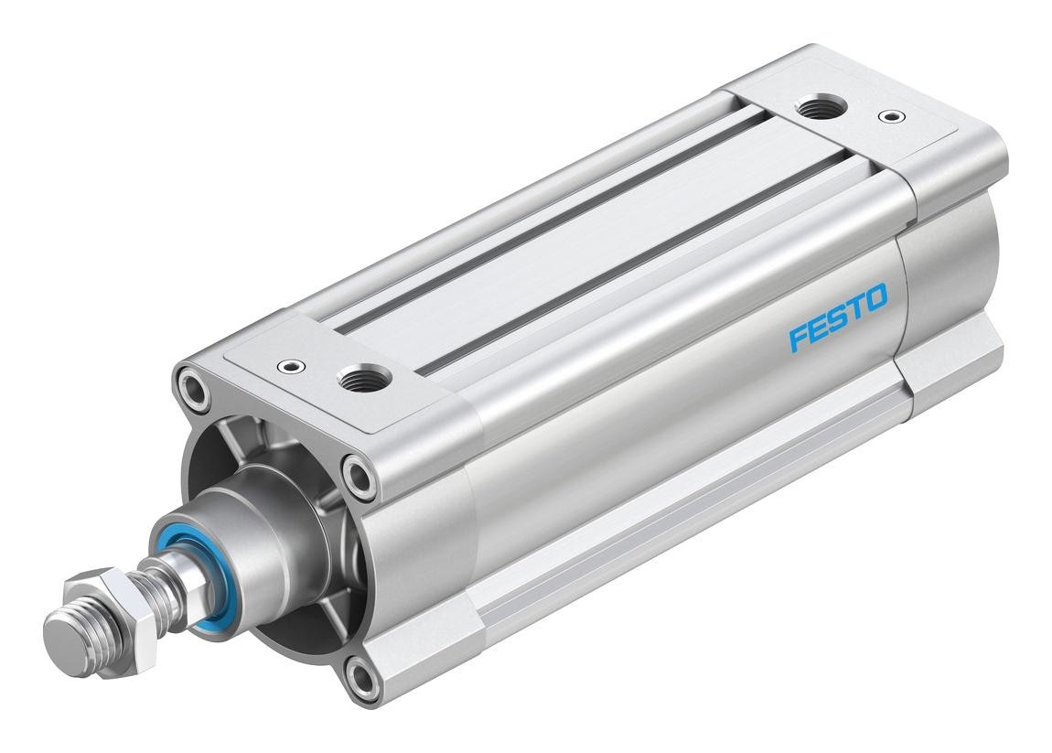 Festo Dsbc-80-150-Ppva-N3 Cylinder, Dbl Acting, 80mm, 12Bar, 150mm