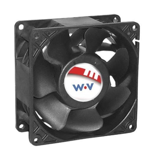 Wakefield Thermal Dc0923812M2B-2T0 Axial Fan, 92mm, 12Vdc, 109.2Cfm, 58Dba