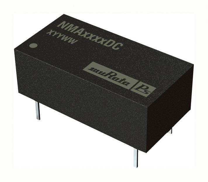 Murata Power Solutions Nma1212Dc Converter, Dc/dc, Dil, 1W, +/-12V