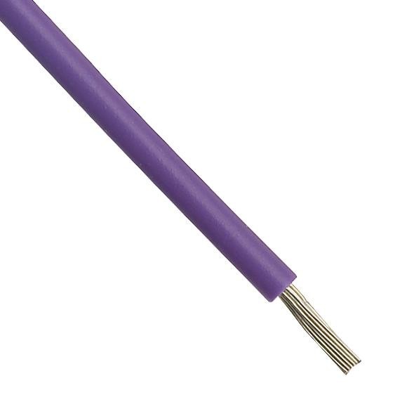 Alpha Wire 172619 Vi005 Hook-Up Wire, 26Awg, Violet, 30M