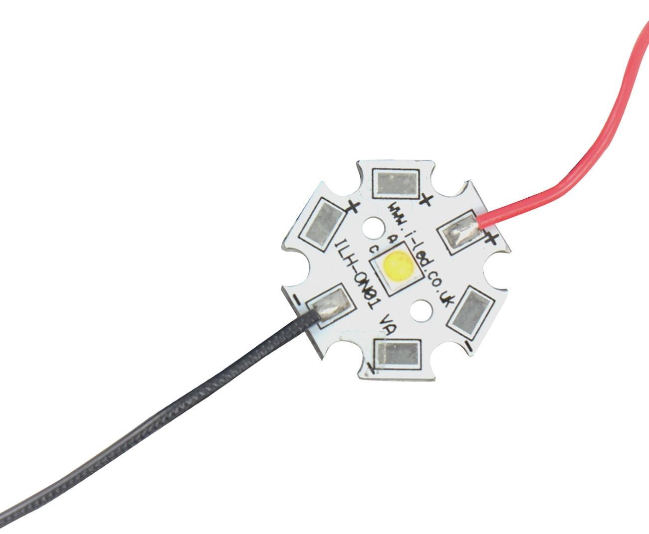 Intelligent Led Solutions Ilh-Po01-Yell-Sc221-Wir200. Led Module, Yellow, 590Nm, 89.2Lm, 1W