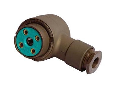 Amphenol Pcd M55181/1-01 Mil Spec Cir Connector, Plug, Solder, 4Pos