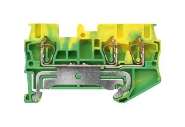 Siemens 8Wh2003-0Cf07 Terminal Block, Din Rail, Pe, 28-12Awg