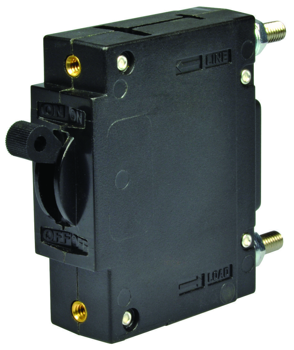 Potter & Brumfield Relays / Te Connectivity W91-X152-50 Circuit Breaker, Hydromagnetic, 1P, 65V, 50A