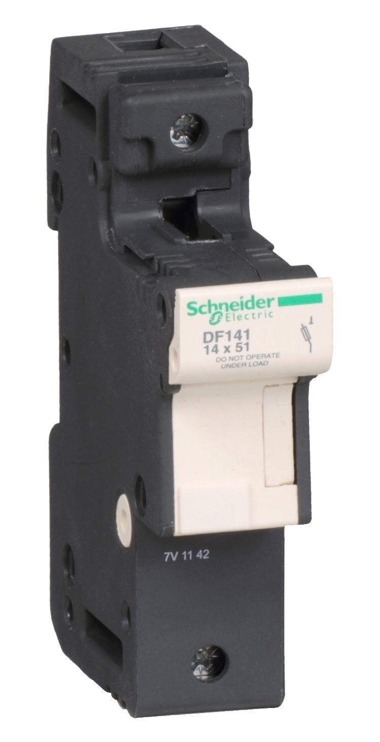 Schneider Electric Df141 Cartridge Fuse Holder, 50A, 1P, 690V