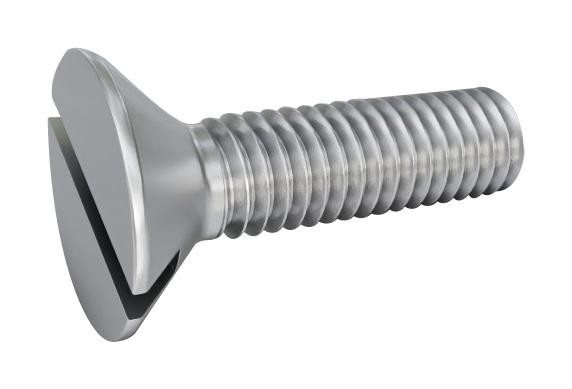 TR Fastenings Tr00008774-000 Screw, Flat/csk Head Sltd, M3.5, 40mm