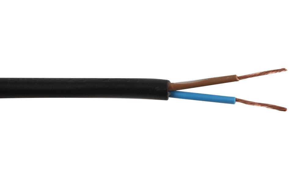 Pro Elec Pelb1432 Cable Flexible 2182Y 0.75mm Blk 25M