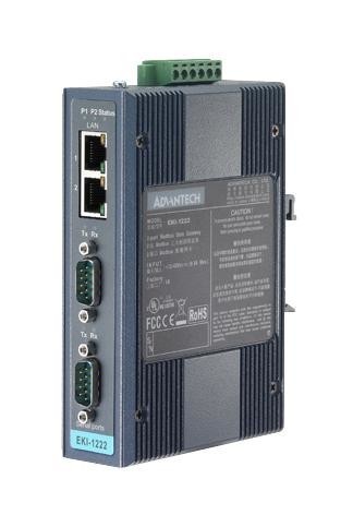 Advantech Eki-1222I-Ce Modbus Gateway, 4Port, 10Mbps/100Mbps