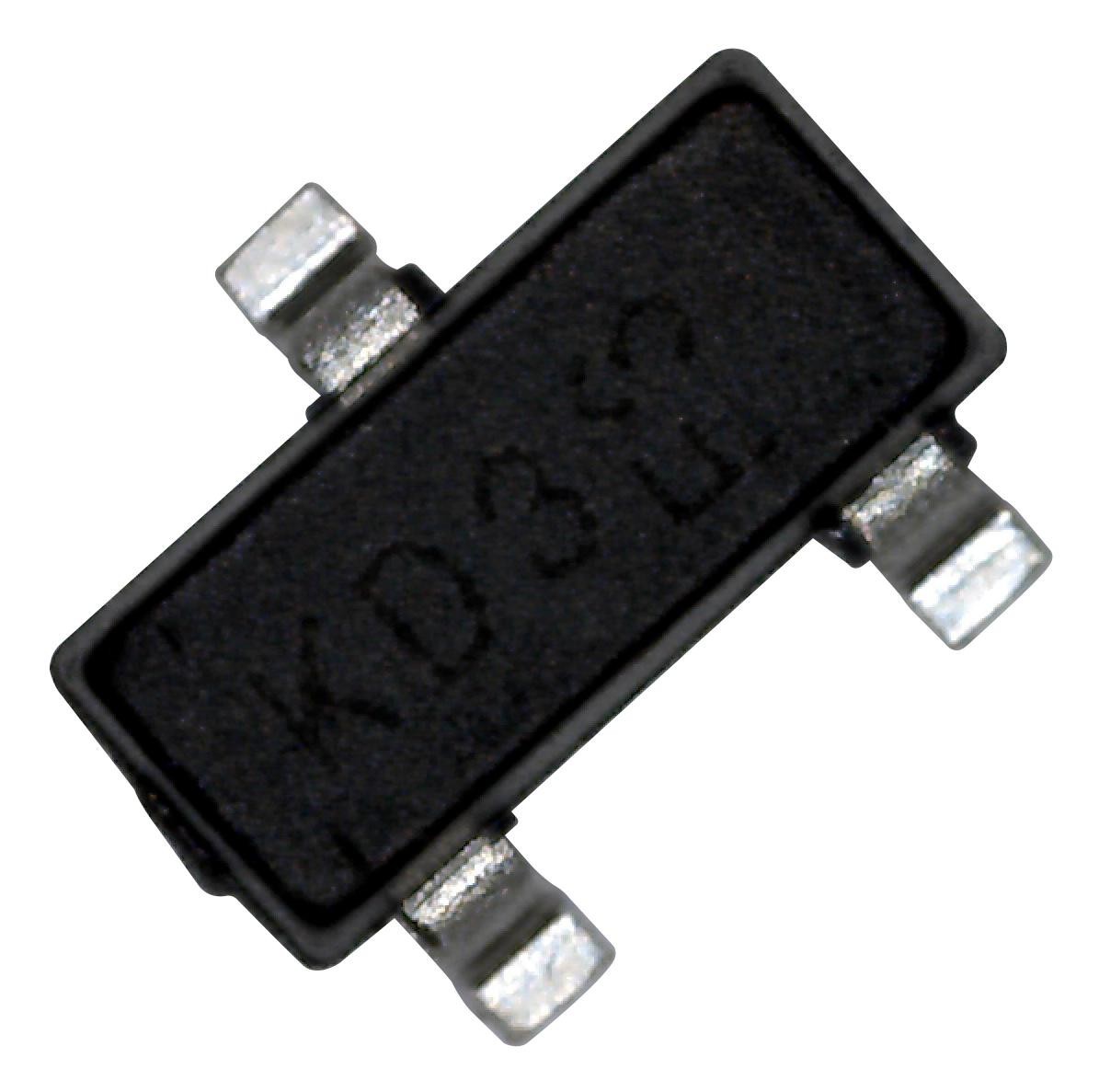 Diodes Inc. Az23C3V3-7-F Diode, Dual Zener, 3.3V, 0.3W, Sot23