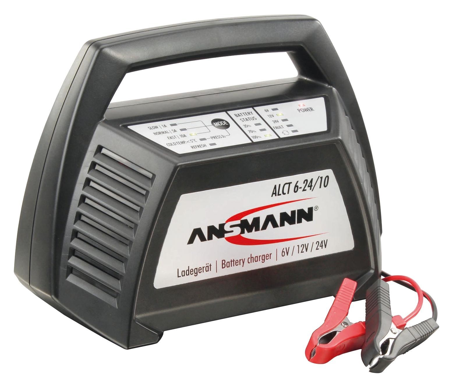 Ansmann 1001-0014 Lead Acid Battery Charger, 230Vac, Eu