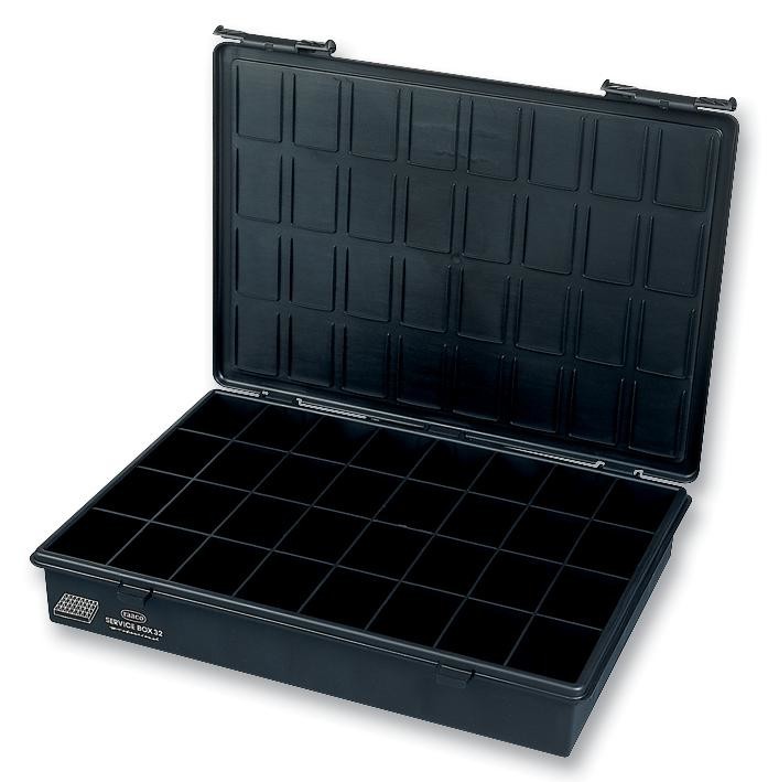 Raaco 104173 Esd Service Case With 32 Compartments