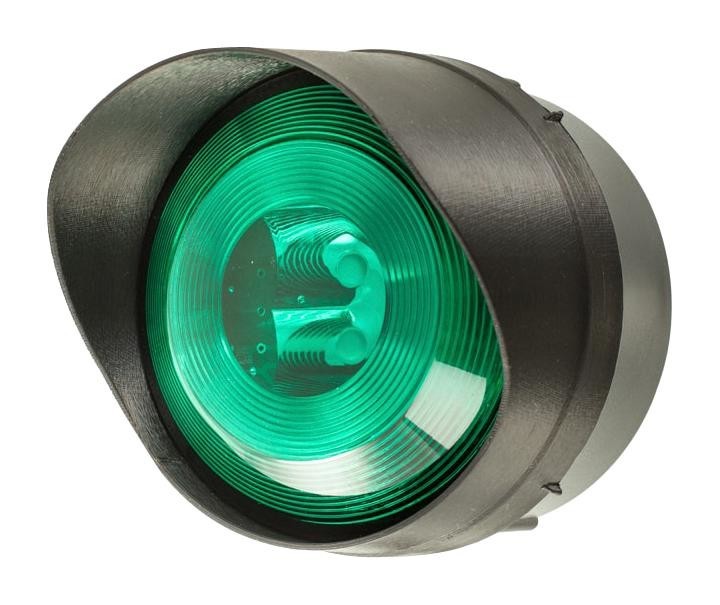 Moflash Signalling Led-Tl-01-04 Traffic Light, Flashing, 20V, Green