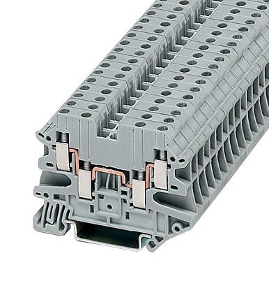 Omega Xbut4D22Bu Terminal Block, Din Rail, 4Pos, 10Awg