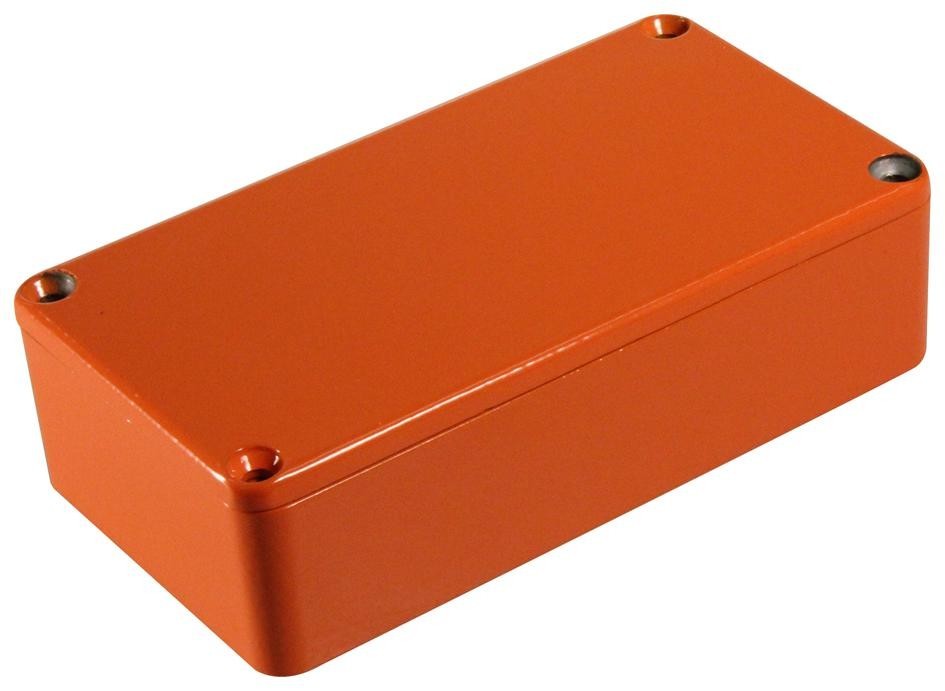 Hammond 1590Bbor Box, Orange, 34X94X119mm