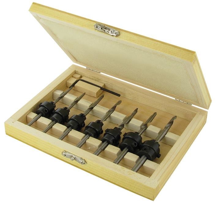 Silverline 273222 Drill And Countersink Set (7Pc)