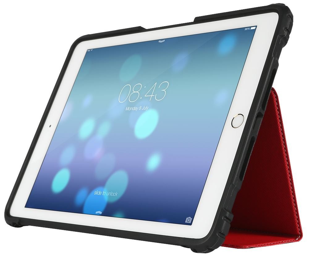 Maxcases Ap-Ef-Ip5-9-Red Extreme Folio Case For Ipad 5, Red