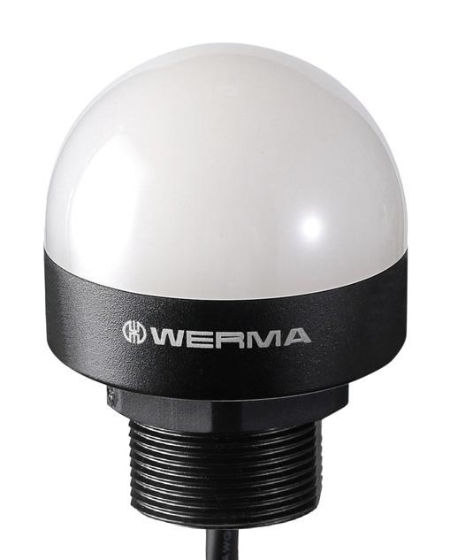 WERMA 24021055 Beacon, Multicolour, Continuous, Cable