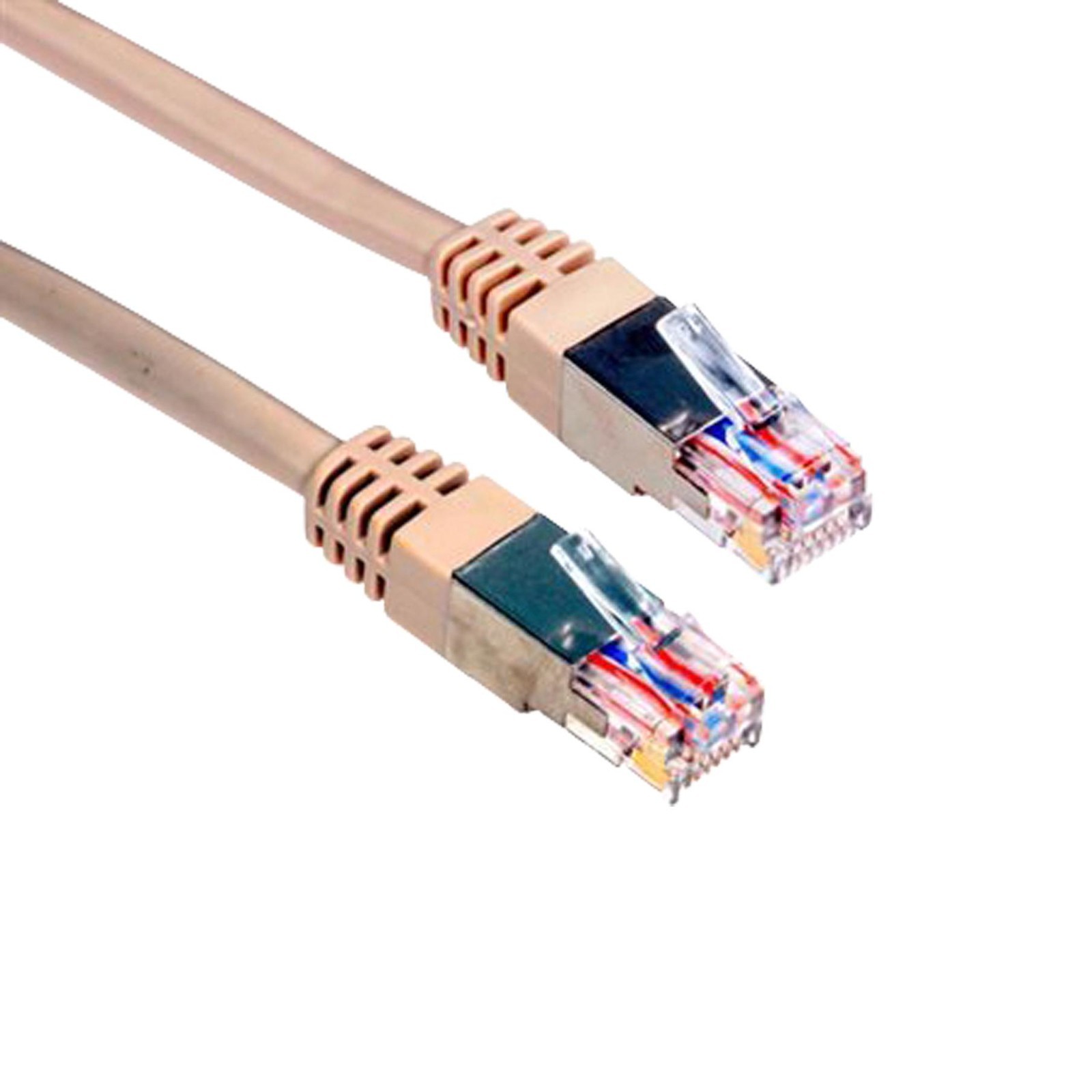 Amphenol Cables on Demand Mp-52Rj11Snne-025 Enet Cable, Cat5E, Rj11 Plug-Plug, 25Ft