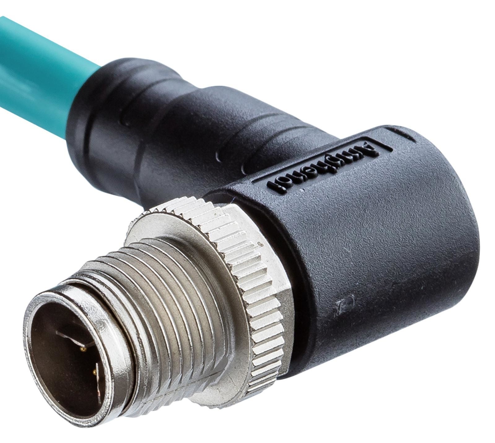 Amphenol LTW Msbs-02Bmm-Sr8M02 Sensor Cord, M12 R/a Plug-Free End, 6.6