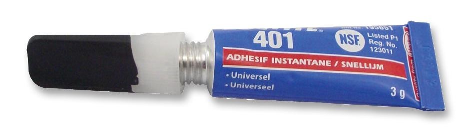 Loctite 401, 3G. Adhesive, Loctite, 401, 3G