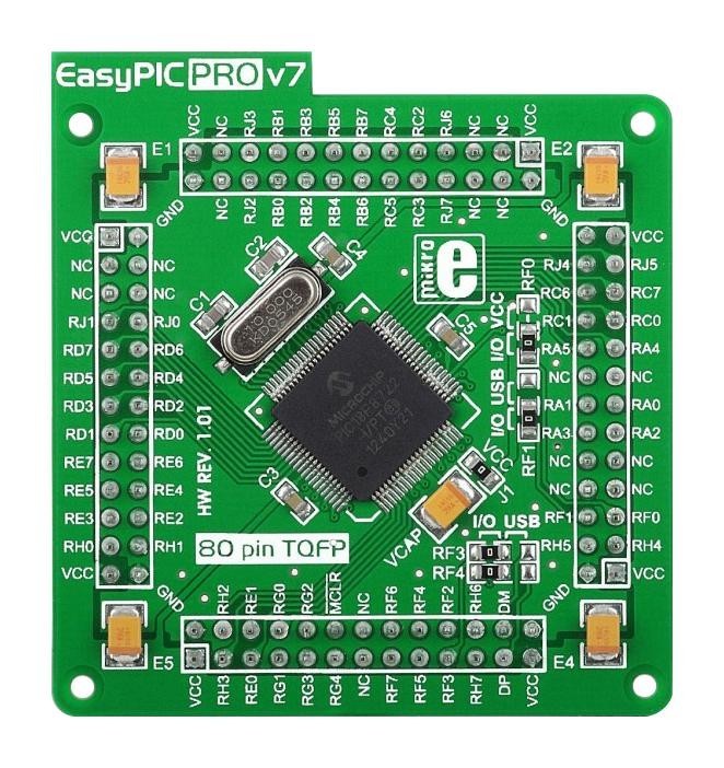 MikroElektronika Mikroe-998 Add-On Board, Pic18 Microcontroller