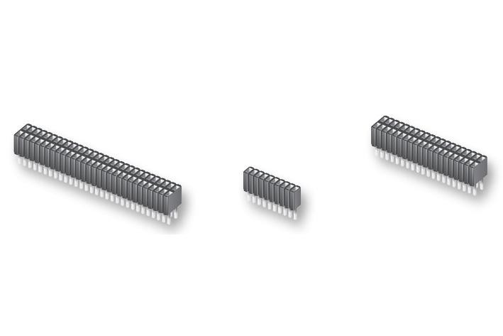 Samtec Slm-114-01-S-D Socket, 1.27 X 2.54mm, Low, 2X14Way