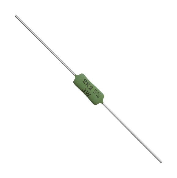 CGS TE Connectivity Er74R01Kt Res, 0R01, 10%, 3W, Axial, Wirewound