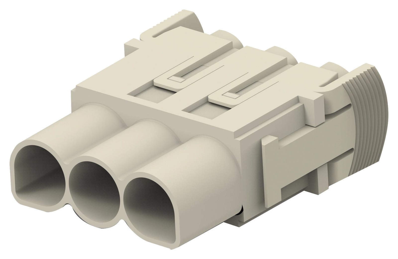 Amp Connectors / Te Connectivity T2115032201-000 Heavy Duty Module, Rcpt, 3Pos, 1.2A