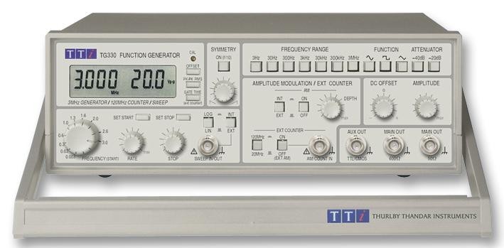 Aim-Tti Instruments Tg330 Function Generator/counter, 1Ch, 3Mhz