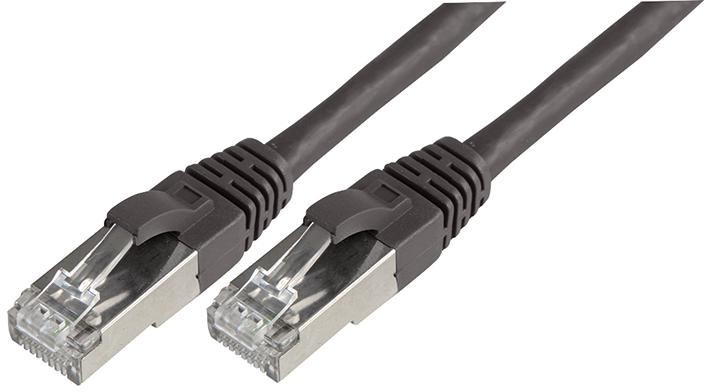 Connectorectix Cabling Systems 003-010-010-09C Patch Lead, Cat 6A, Sftp, Black 1M