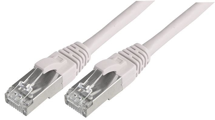 Connectorectix Cabling Systems 003-010-020-02C Patch Lead, Cat 6A, Sftp, White 2M