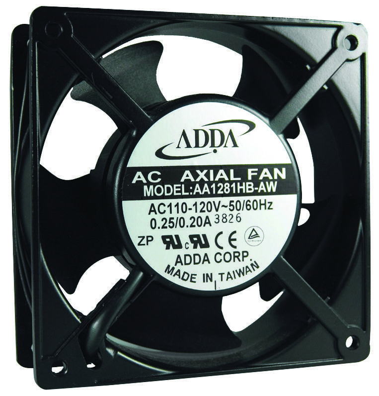 Adda Aa1282Hb-At Axial Fan, 120mm, 230Vac, 120Ma