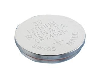 Renata Cr2450 N Cell, Lithium, Button, 3V
