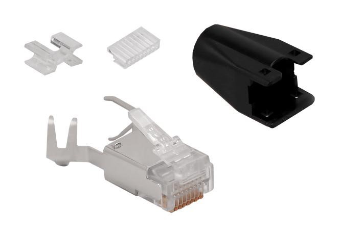 Stewart Connector Ss-39200-111 Mod Con, Rj45 Plug, 8P8C, 1Port, Cat6/6A